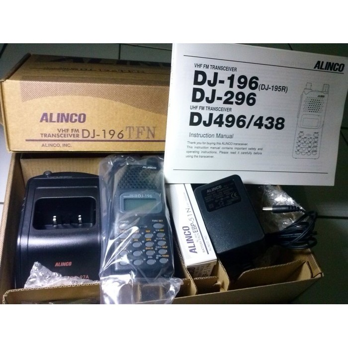 {SyaneShop} HT Alinco DJ 195/196 VHF Diskon