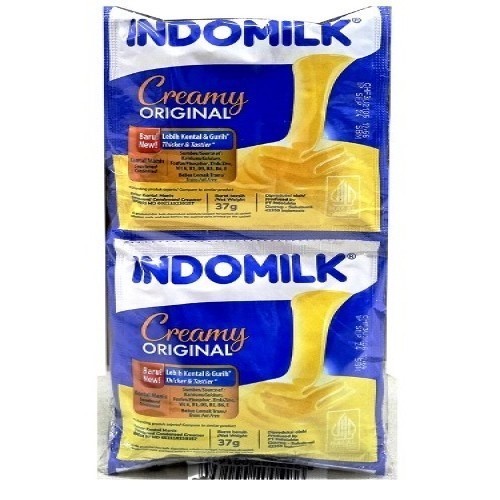 

S18774 INDOMILK CREAMY ORIGINAL PUTIH SUSU KENTAL MANIS 37GR PACK MAJU BERSAMA (20250823)