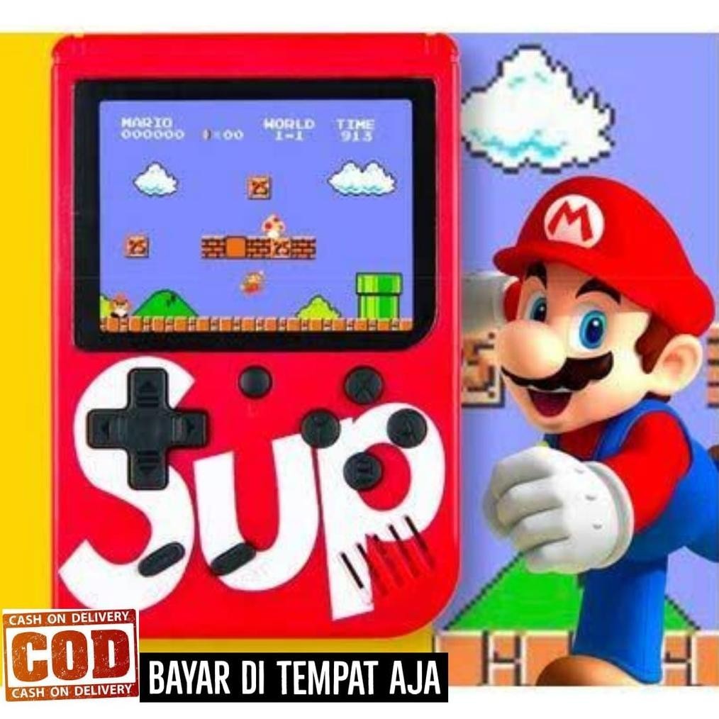BisaCod New Style Sup X Game Box 400 Game / Gamebot Classic Mini / Game Pocket Machine / Mainan Anak