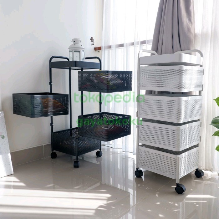 CUCI GUDANG new rak rotary tritu,rak serbaguna,rak susun,rak besi dapur,rak putar