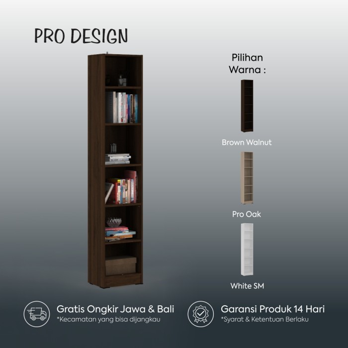 PROMO Pro Design Aquila L 40 Neo Rak Buku / Rak Serbaguna / Rak Display