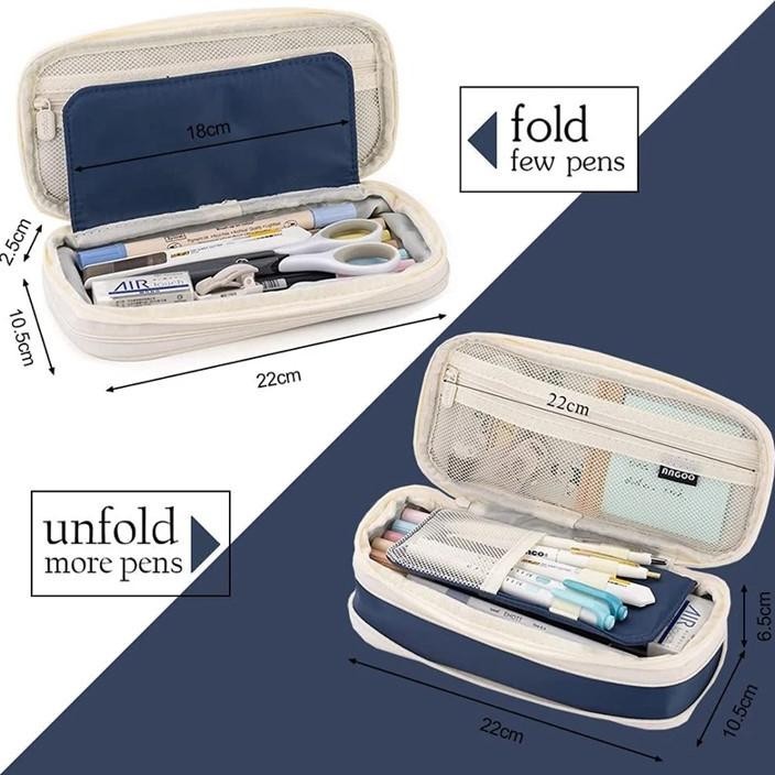 

Super Seller Kotak Tempat Pensil Pencil Case Pouch Tas Kosmetik Make Up Angoo Travel Bag Tu-67