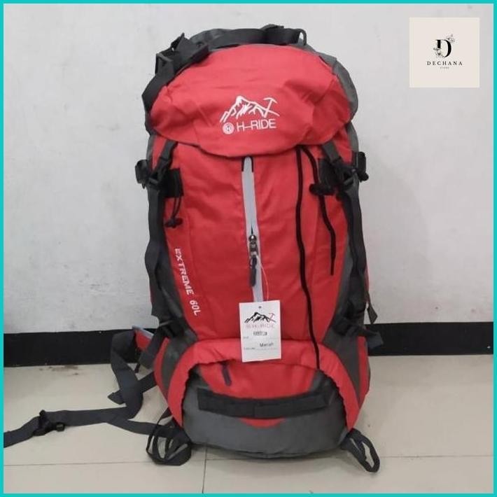 PERLENGKAPAN HIKING TAS RANSEL GUNUNG H-RIDE 60 LITER EXTREME / TAS HIKING / OUTDOOR