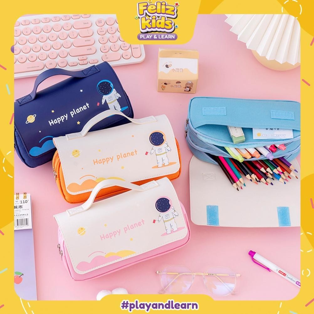 

Big Sale [Felizkids] [Fk88] Kotak Pensil Anak Fashion Modis Wdm-2227