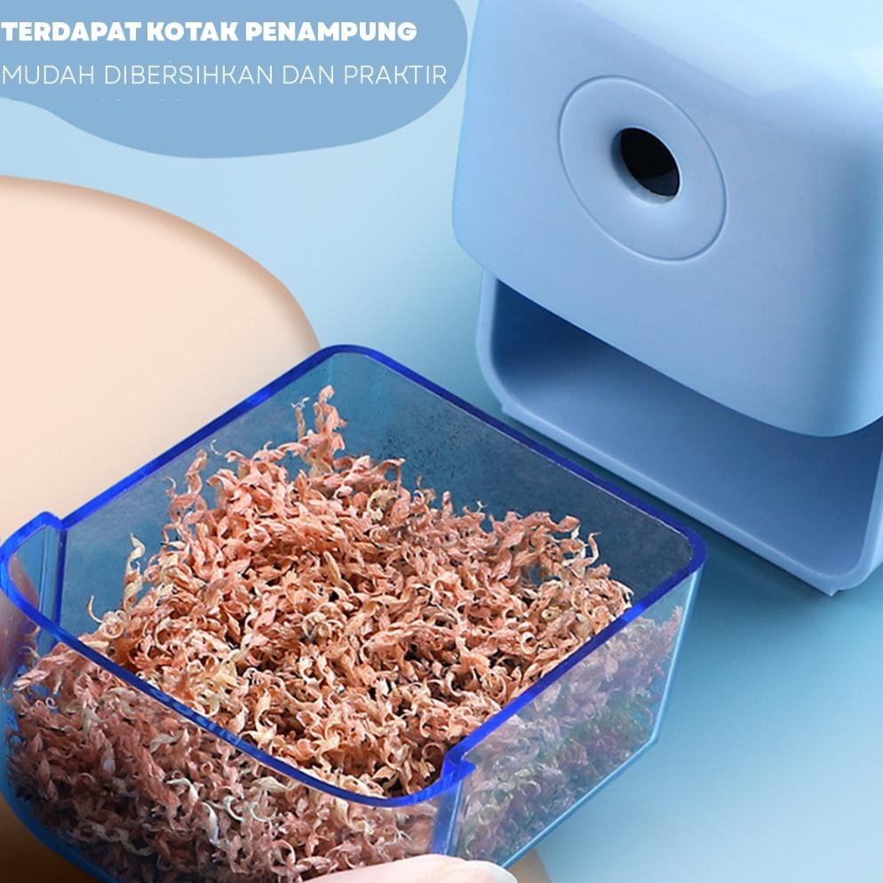 

Discount [Ready] Aimilo Rautan Serutan Pensil Putar Gaya Kartun Sharpener Rautan Meja 4 Warna