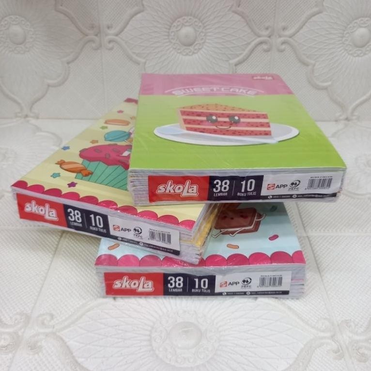 

Boss Buku Tulis Sidu 38 Lembar 1 Pack Isi 10 Buku
