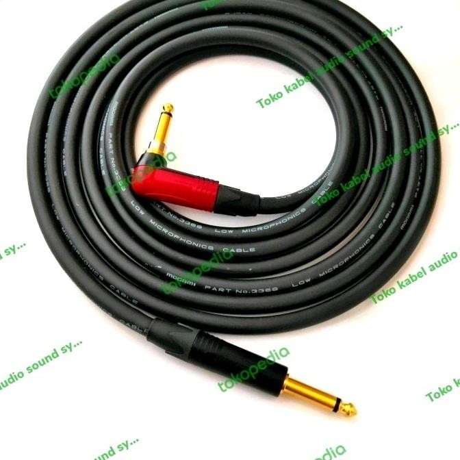 Mogami Gold Instrument Guitar Cable 3 Meter - Mogami 3368 ~ Neutrik