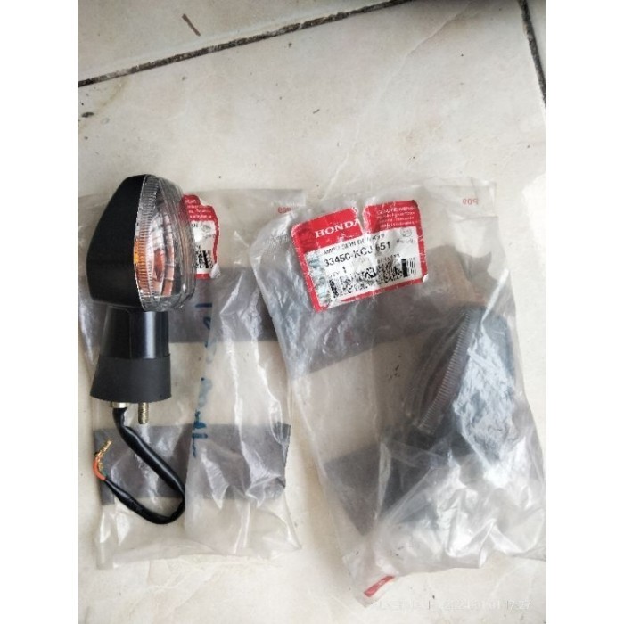 [Garansi] Lampu Sen Sein Depan Kiri L Honda Tiger Revo Tirev Original Asli Ori Ahm