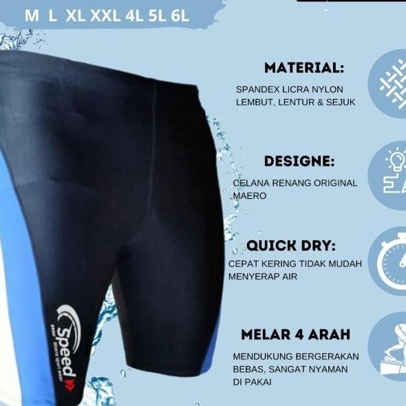 Celana Renang Pria Dewasa / Speedo / Agam Store / Ag Apparel