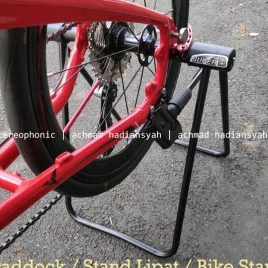 Stand Sepeda Lipat Paddo Sepeda Bike Stand Display Standar Sepeda