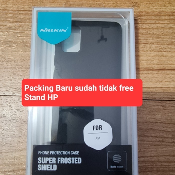 Terbagus Samsung Galaxy A51 2020 Hardcase Nilkin Frosted (Free Stand Hp)