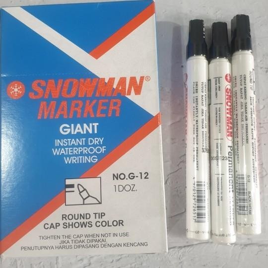 

Spidol Permanent Snowman