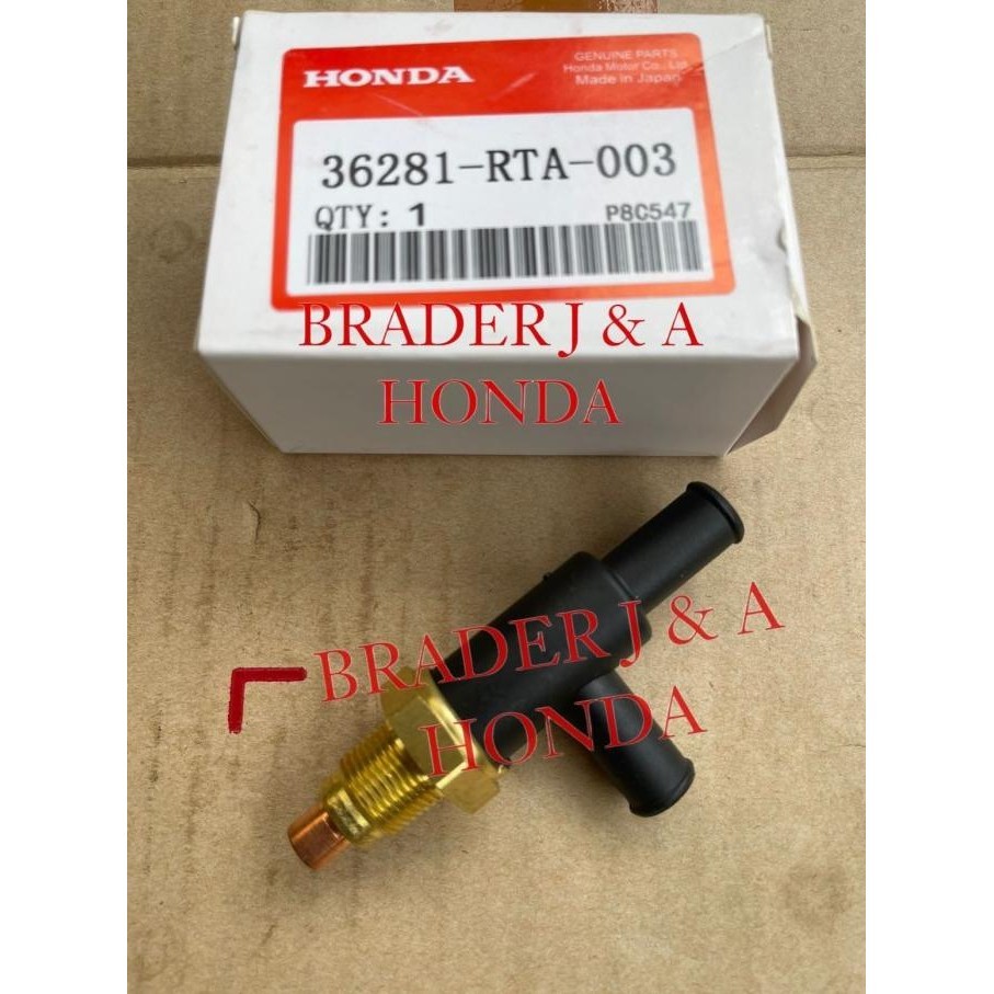 Air Control Assist Valve Solenoid Udara Civic Fd1 Fd3 2000 Odyssey Rb1 Rb3 Crv Gen 3 Re1 Re3 2400 Cc