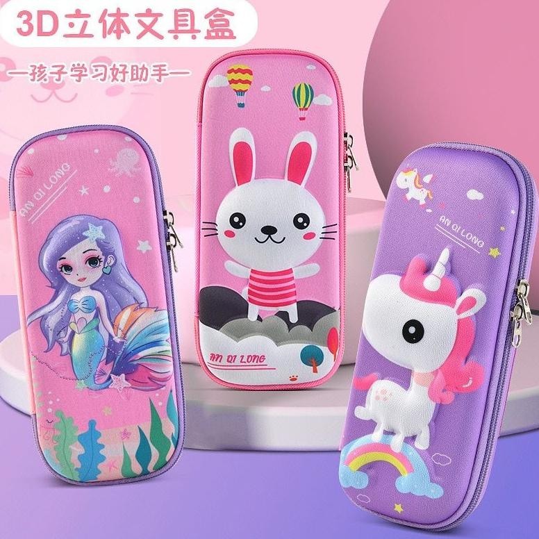 

Koe-1116 [Psm] Tempat Pensil Kotak Pensil Gambar 3D Anak Bahan Eva Anti Air Aesthetic Lucu Tempat Pensil 3D Model Terbaru / Kotak Alat Tulis Original