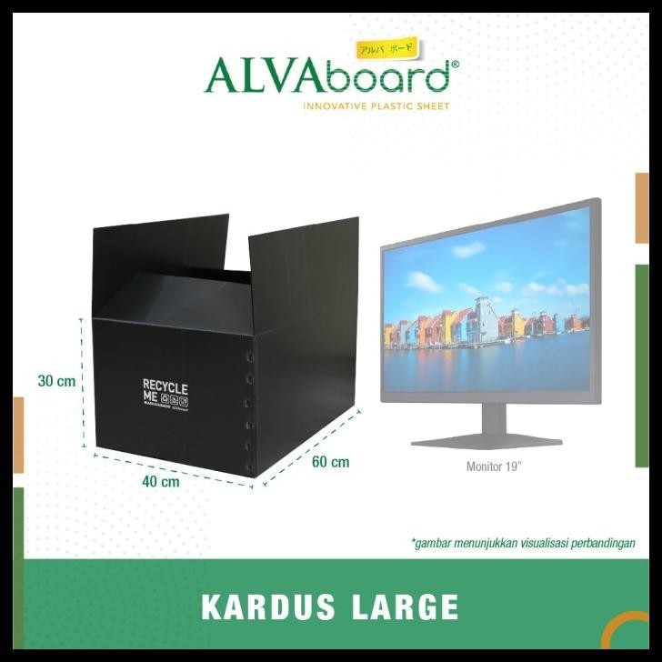 Kardus Packaging Alvaboard Box Pengiriman Large 60X40X30 Cm