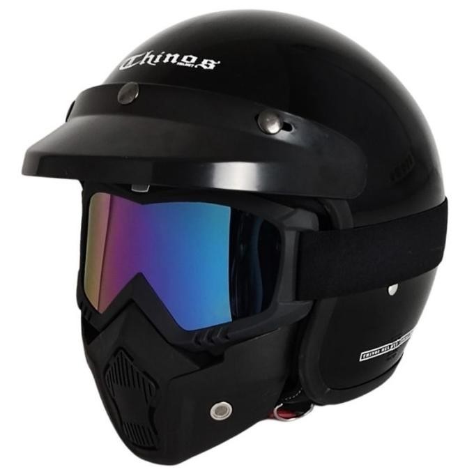 Helm Bogo Cowok Cewek Helm Full Face Motor Cross