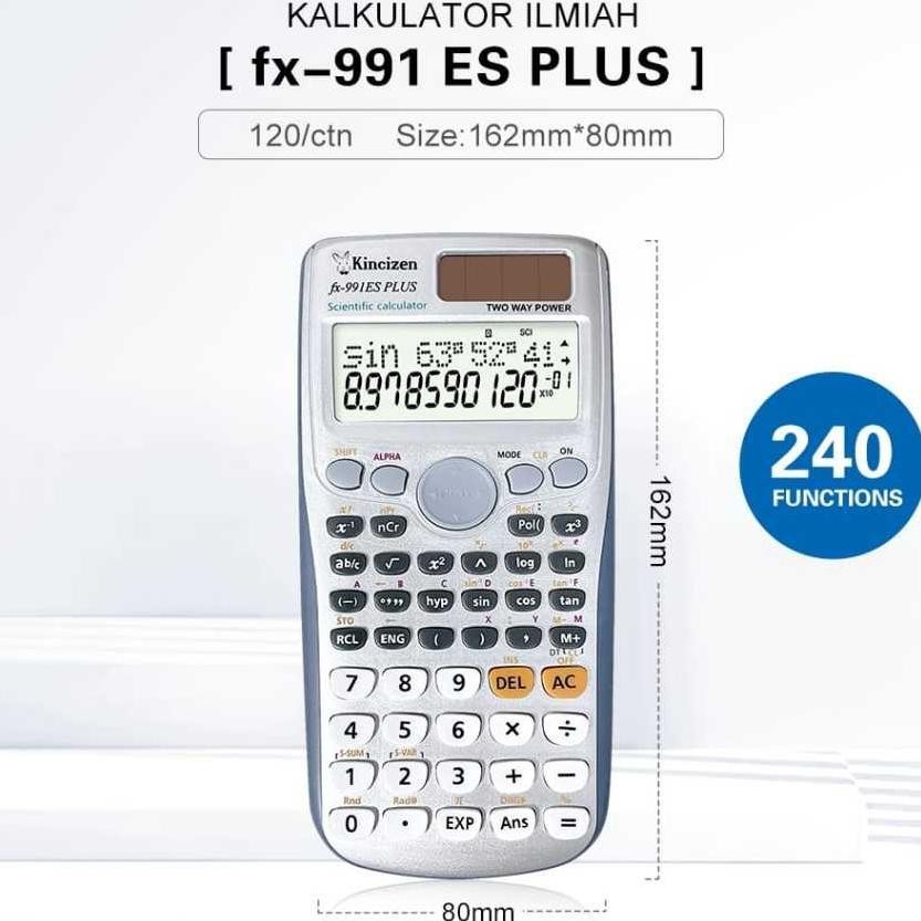 

Iq45 Kalkulator Scientific Gtttzen Fx-991Es Plus Calculator Fx 991 Es Plus Scientific Kalkulator Fx-991Es Plus Calculator Kuliah Sekolah Original
