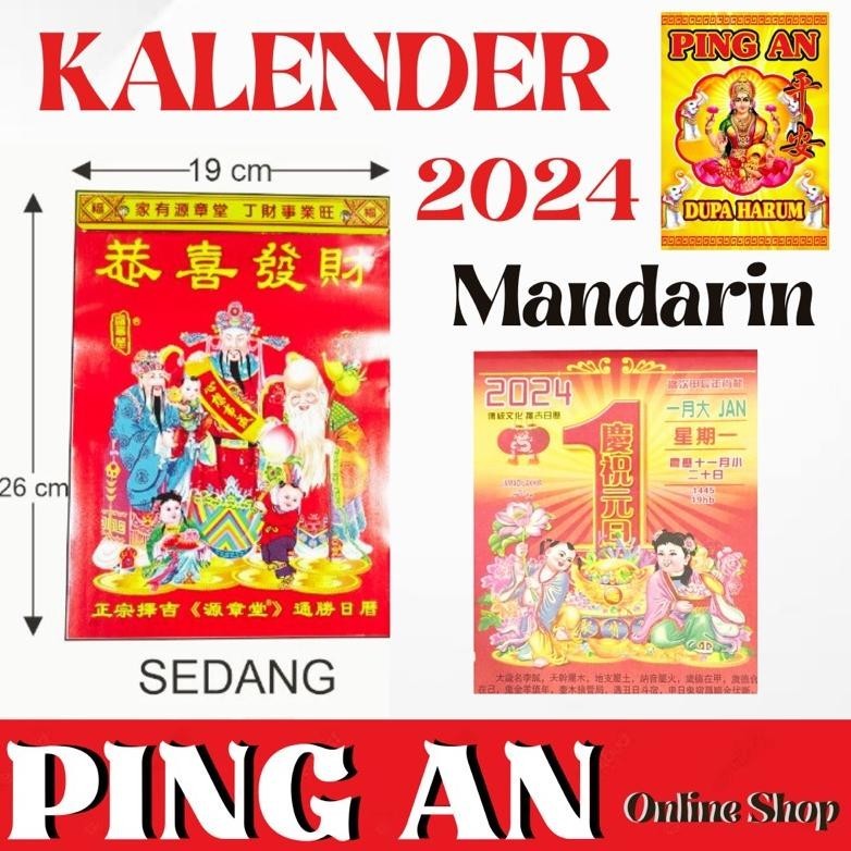 

Rhh-1823 Kalender Harian Sobek Tahun 2024 Mandarin Sedang Kekinian