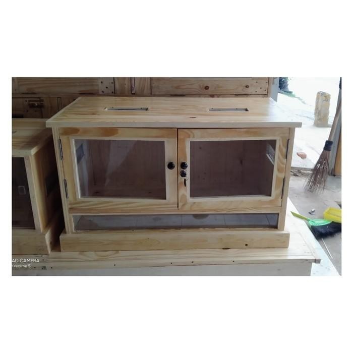 SALE KANDANG IGUANA, BEARDED DRAGON, CUSTOM TERRARIUM REPTILE JATI BELANDA