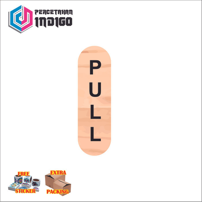 

Promo sign board papan signage pull Keren