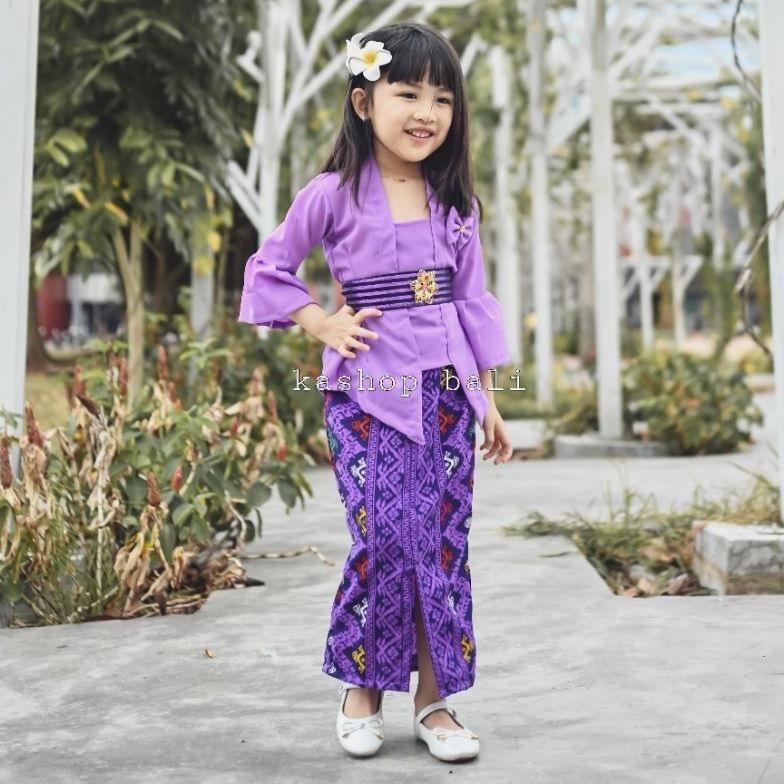 SALE KEBAYA ANAK WARNA UNGU