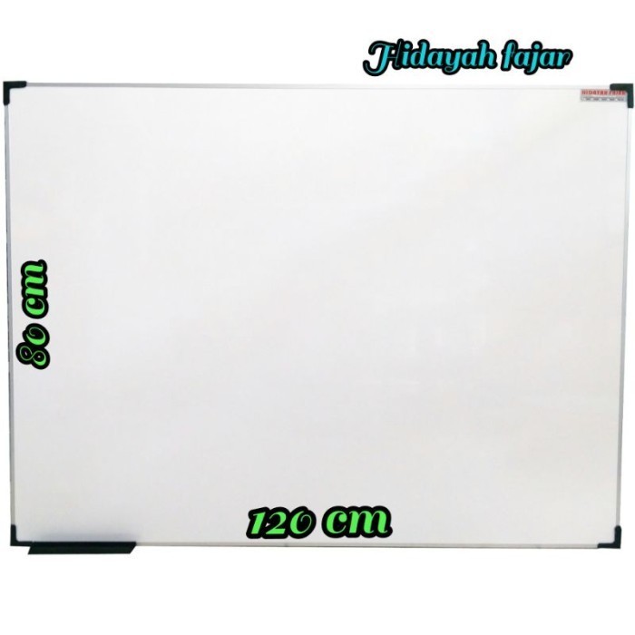 

SALE TERBATAS!!! Papan tulis - whiteboard gantung 80 x 120 TERLARIS