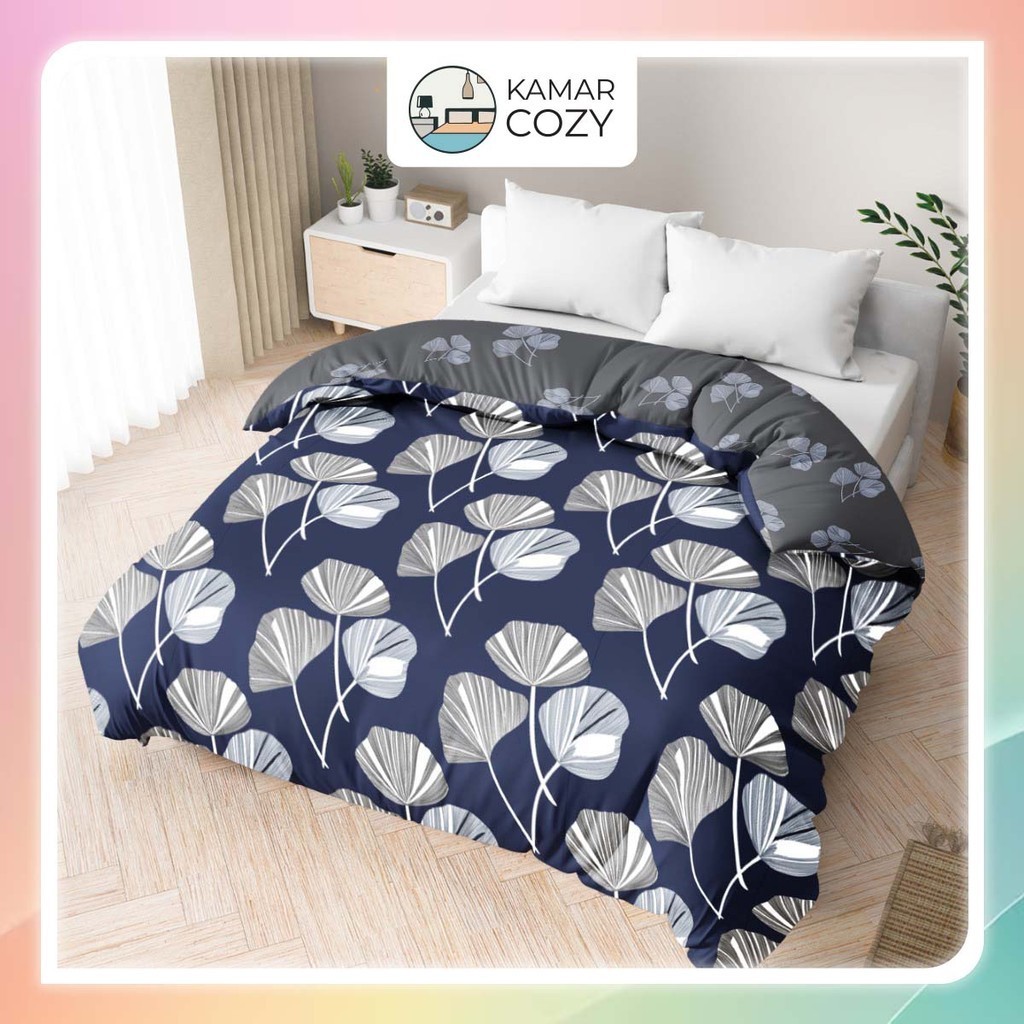 Kintakun DLUXE Bed Cover Only / Selimut Tebal / Comforter 180 x 200 King Fahira Aesthetic Badcover E