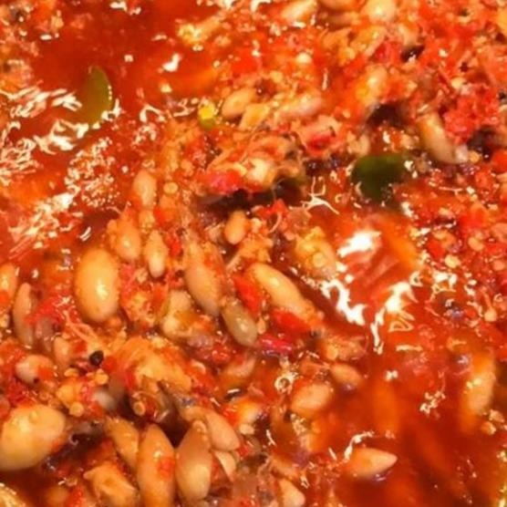 

Sambal Baby Cumi Super Mantap Premium Pedas Maknyus jamin nagih 200 gr GS1