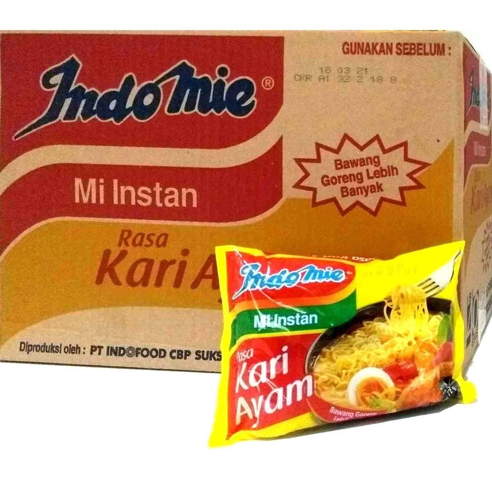 

Ready Mie Instan Indomie Kari Ayam (5 Bungkus)