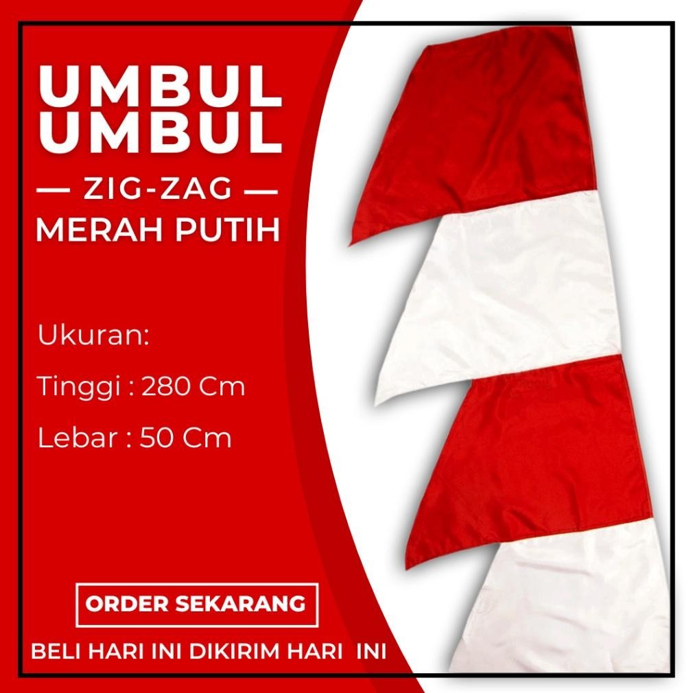 Bendera Umbul-Umbul Merah Putih 17 Agustus Bendera Agustusan