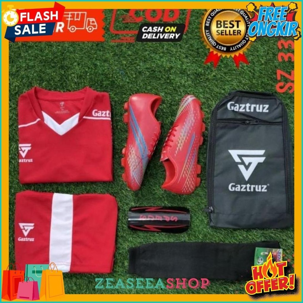 Paket Sepatu Bola Anak Junior Gastrus Produk Baru Masih Harga Promo (Order Sebelum Ketinggalan)