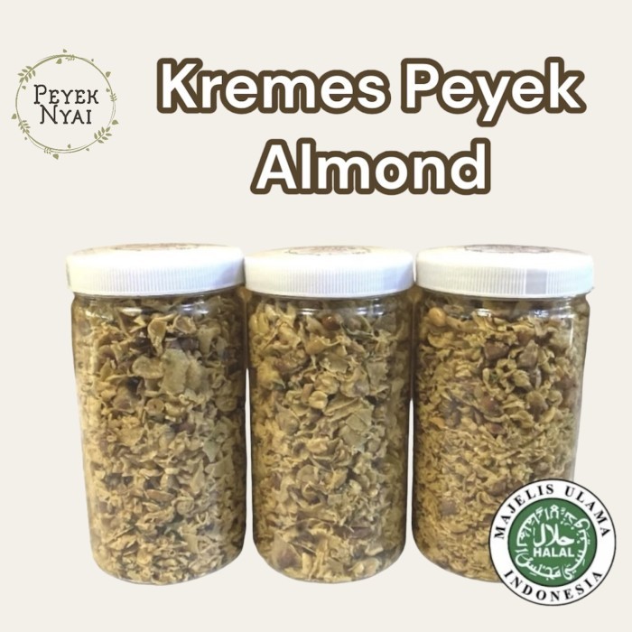 

Kremes Rempeyek Peyek Nyai (Kacang Almond) A9