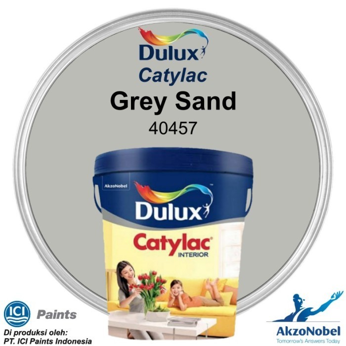 CAT DULUX CATYLAC INTERIOR 5 KG - GREY SAND 40457