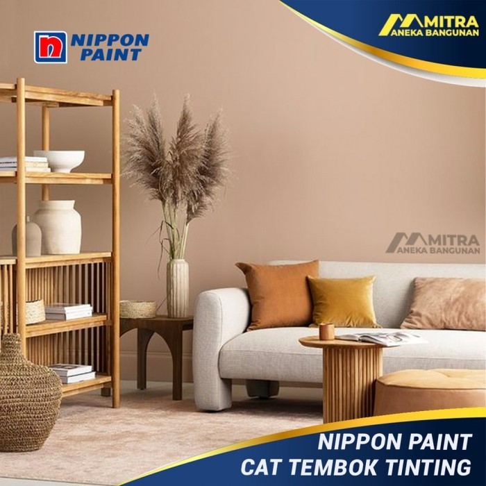 CAT TEMBOK NIPPON PAINT SOFT FUR NP N 1874 T / COKLAT MOCCA