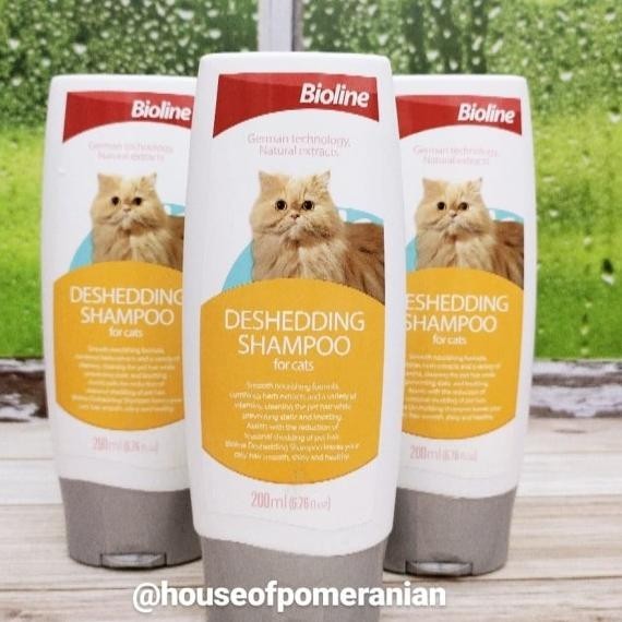 Shampo Kucing Anti Rontok. Cat Shampo Deshadding Bioline