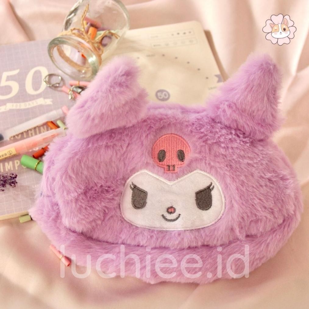 

TERMURAH TEMPAT PENSIL DOMPET KARAKTER SANRIO MY MELODY CINNAMON ROLL BULU HALUS PREMIUM SNI rt-87