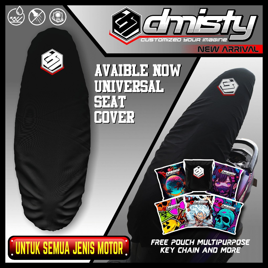 SARUNG JOK MOTOR / COVER JOK MOTOR / SARUNG JOK MOTOR UNIVERSAL / COVER JOK MOTOR UNIVERSAL / COVER 