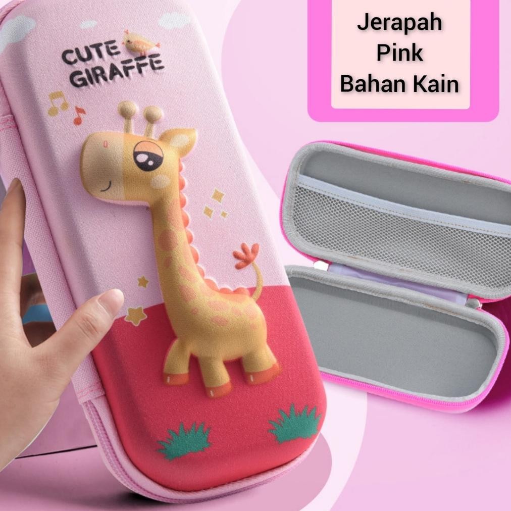 

BISA COD ITBEL - 3D Tempat Pensil Kotak Anak Kotak Pensil 3D Timbul Motif Kartun Lucu Koker Alat Tulis Sekolah Karakter Tempat Pulpen Resleting Import t-56