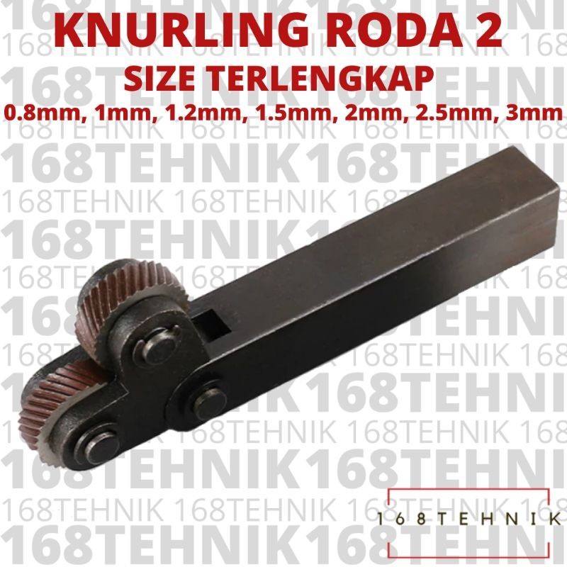 Original Knurling Tool / Knurling Kartel 2 Roda / Mata Kartel / Knurling 2 Roda