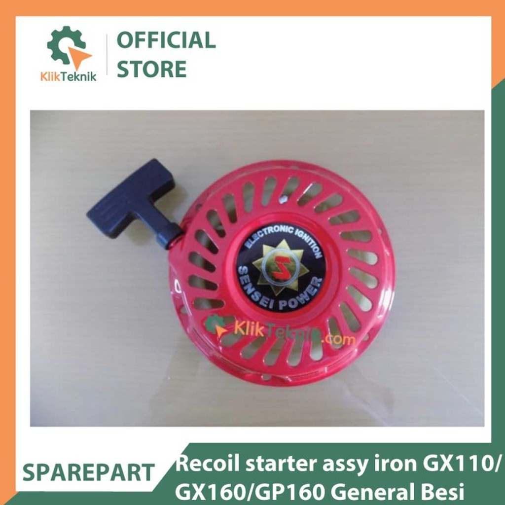 Recoil starter assy iron GX110 / GX160 GP160 General besi Sensei