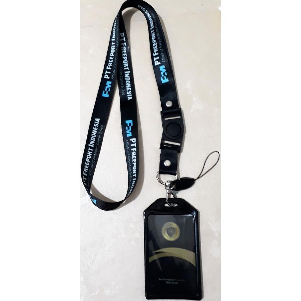 

Mega Sale PT. FREEPORT INDONESIA Lanyard, Strap ID, HP/Flashdisk Printing digital (Paket Lengkap Exclusive) Premium