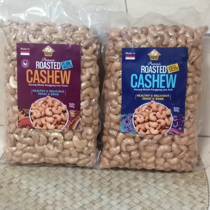 

STOK TERBATAS PREMIUM KACANG METE MATANG PANGGANG 1KG PREMIUM ROASTED CASHEW
