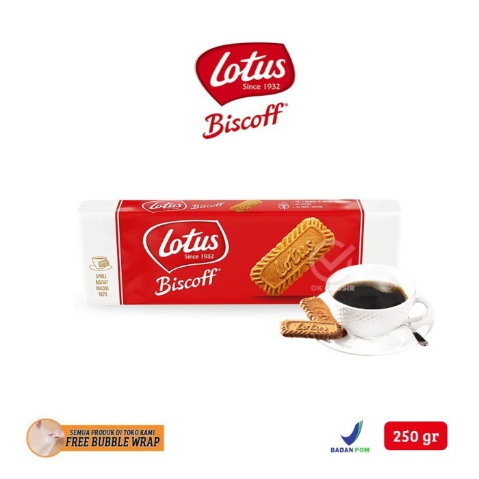 

SPECIAL Biskuit Karamel Lotus Biscoff Belgia [isi 34 pcs = 250 gr]