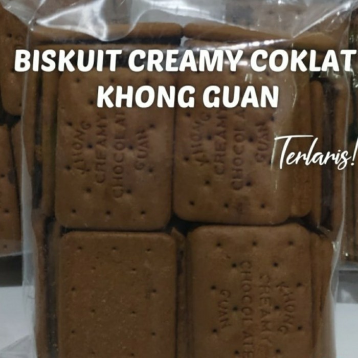 

DISKON Biskuit Khong Guan Chocolate Cream / Krim Coklat 500gr