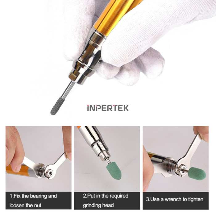 Air Micro Grinder Bsd 158 Tuner Bor Die Grinder Angin Mini Cuner