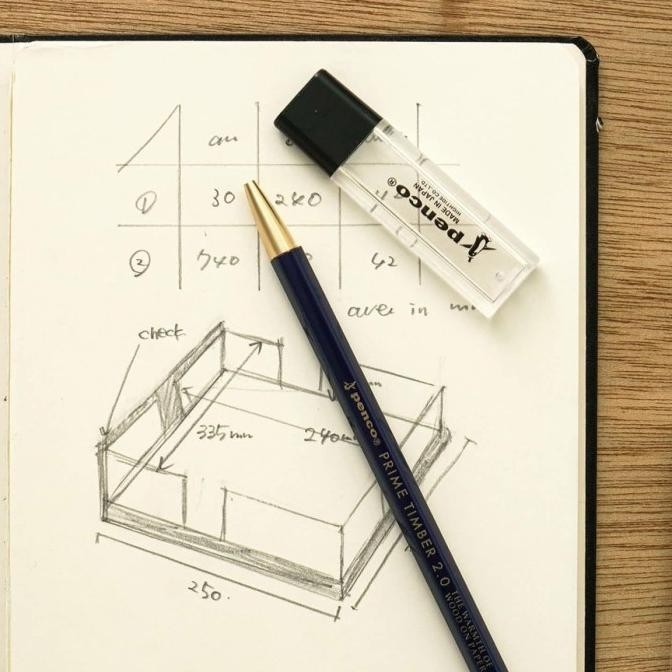 

PENCO Prime Timber Brass Pencil 2.0 mm