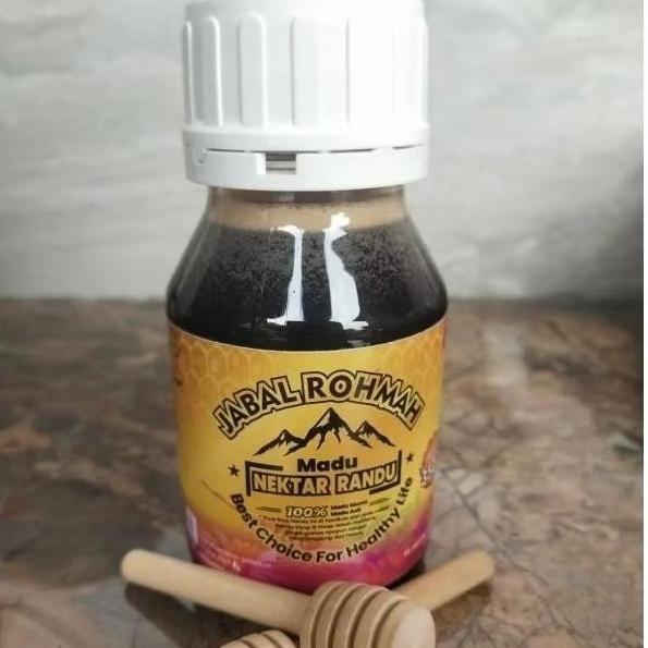 

Madu Asli Murni (350gr) Nektar Randu Jabal Rohmah Grade A 100% Alami Pure Natural Raw Honey