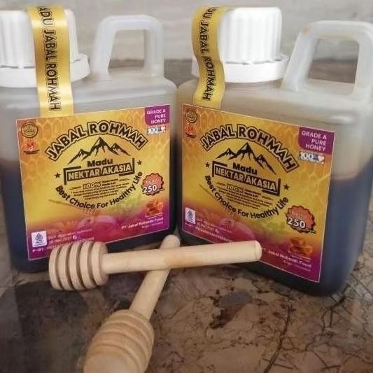 

Madu Asli Murni 250gr Jabal Rohmah Nektar Akasia Grade A 100% Alami Pure Raw Honey