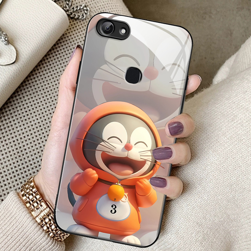 Casing Hp Untuk VIVO Y83 Y81 Y81i Y81s Case Casing HP Doraemon tertawa Softcase penutup pelindung si