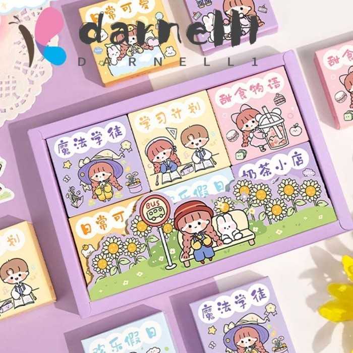 

Ready Murah Dong Adia Jurnal Set Lucu Scrapbook Motif Kartun Darnell1 Stiker